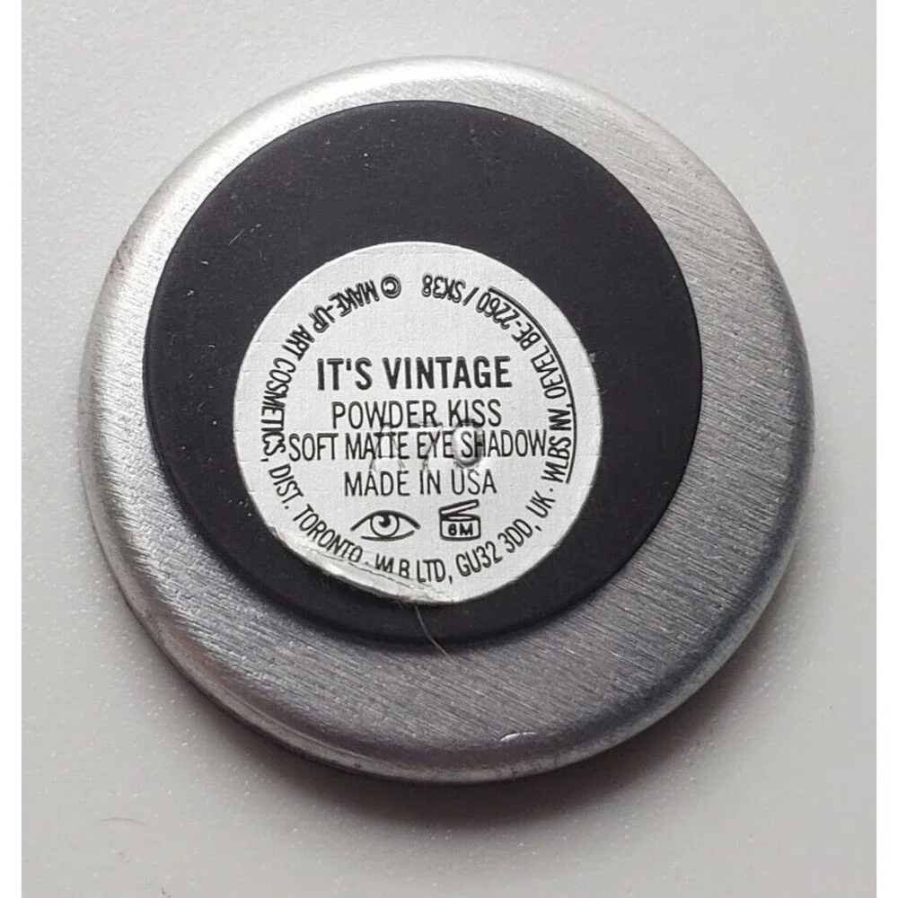 MAC IT'S VINTAGE Eye Shadow ~ Dark Purple Powder Kiss ~Pro Palette Pan Refill